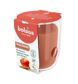 Svieka v skle BOLSIUS 80/73 apple cinnamon